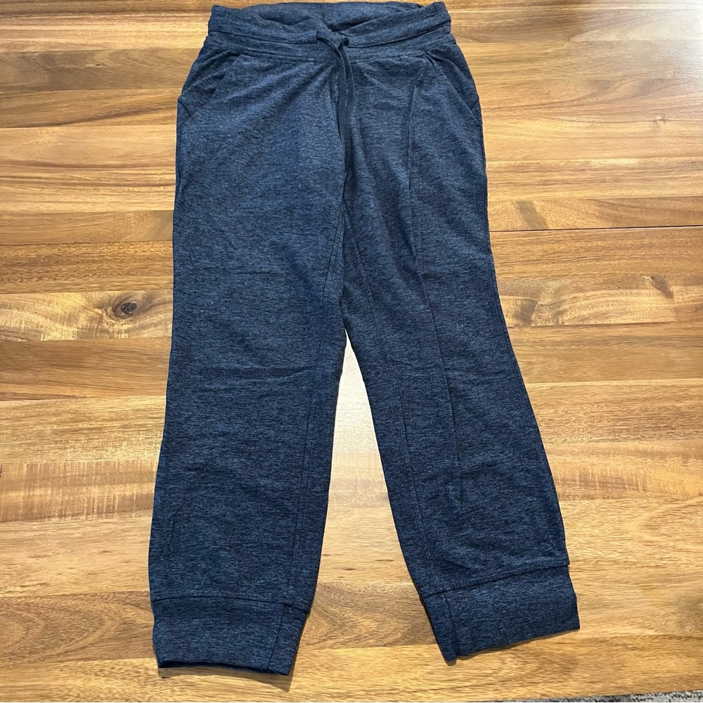 LULULEMON Ready To Rulu Jogger Crop Heathered True Navy/Black